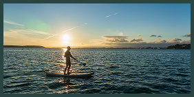Person on paddleboard